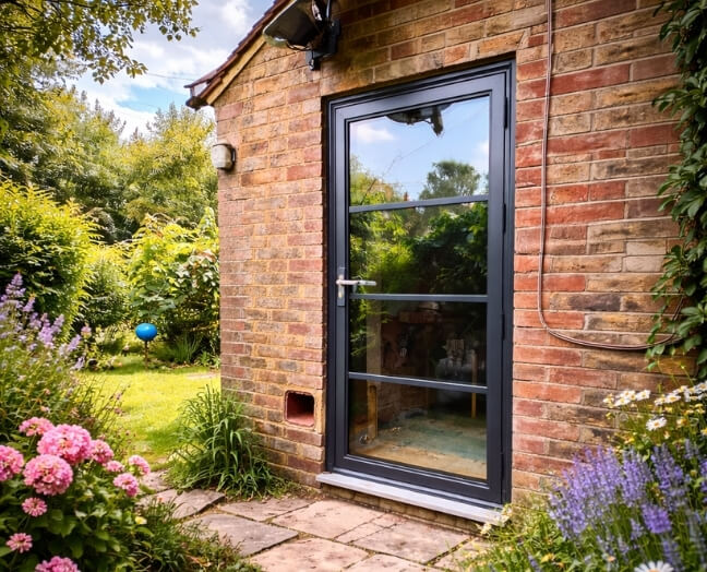 Aluminium Single Doors Manufacturers & Suppliers UK