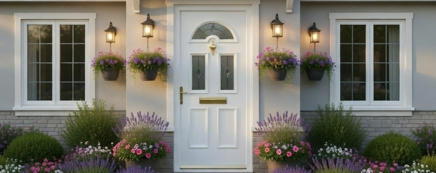 UPVC Front Doors with Panel London