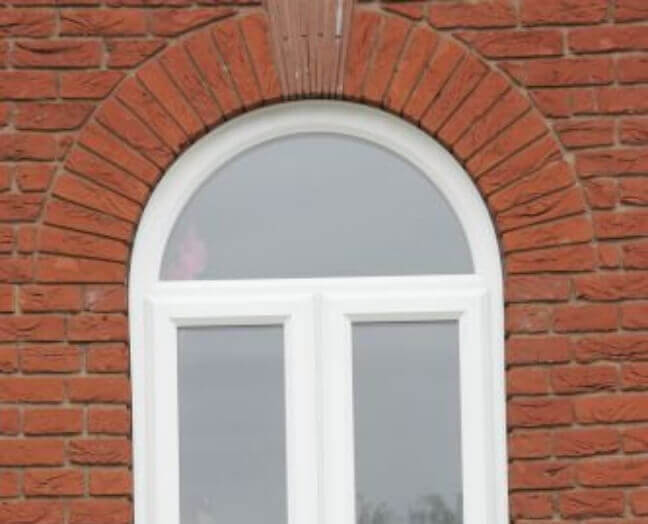 UPVC Arch Windows